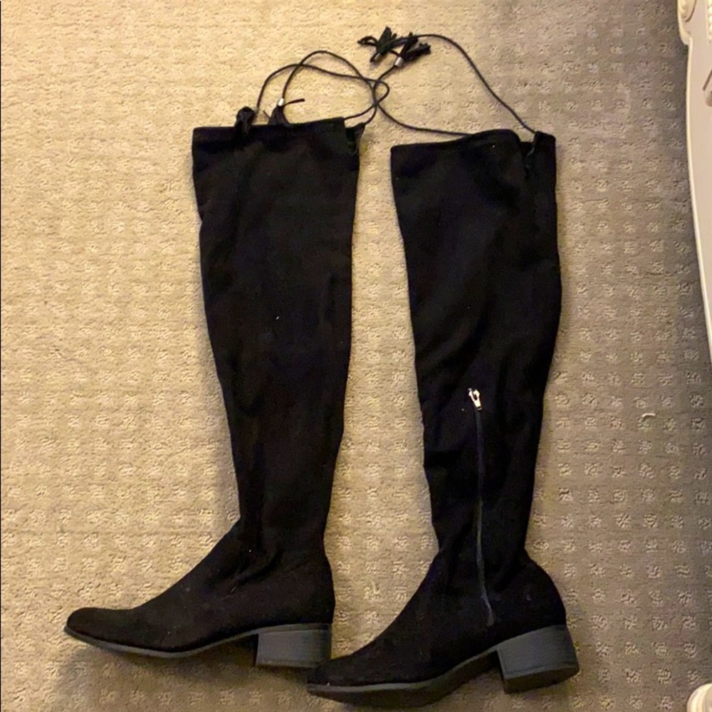 Madden Girl Prissley Thigh High boots size 8